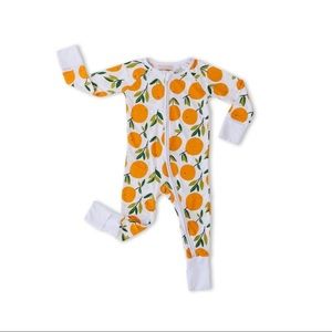 Little Sleepies Clementines Bamboo Viscose Zippy